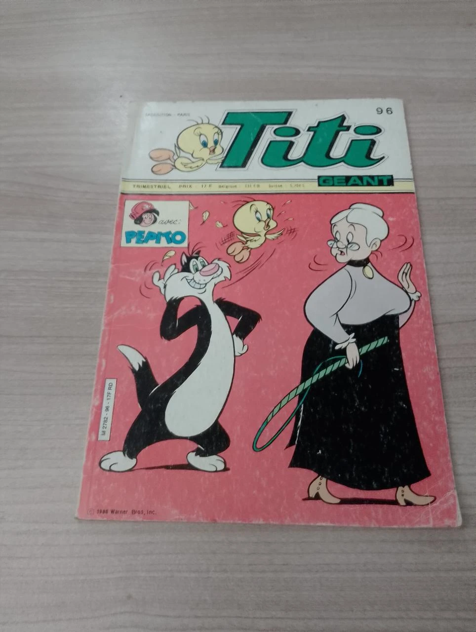 Titi géant, n° 96, 1986